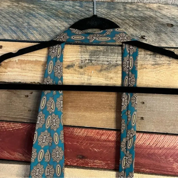 Christian‎ Dior Teal Tie - Picture 5 of 13